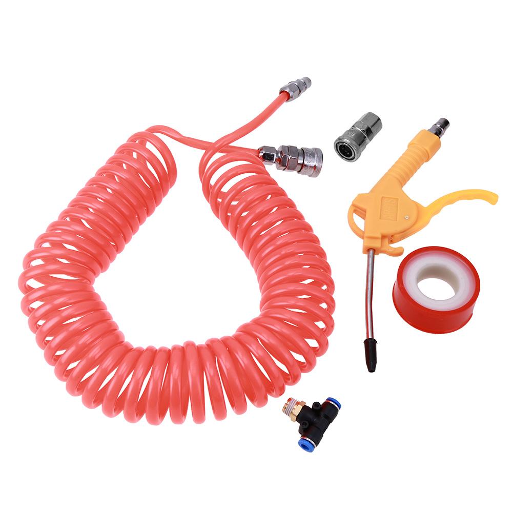 

9m PE Spring Pipe Plastic Air Tube Dust Blowing Gun Remover Cleaning Tools, 501 Original