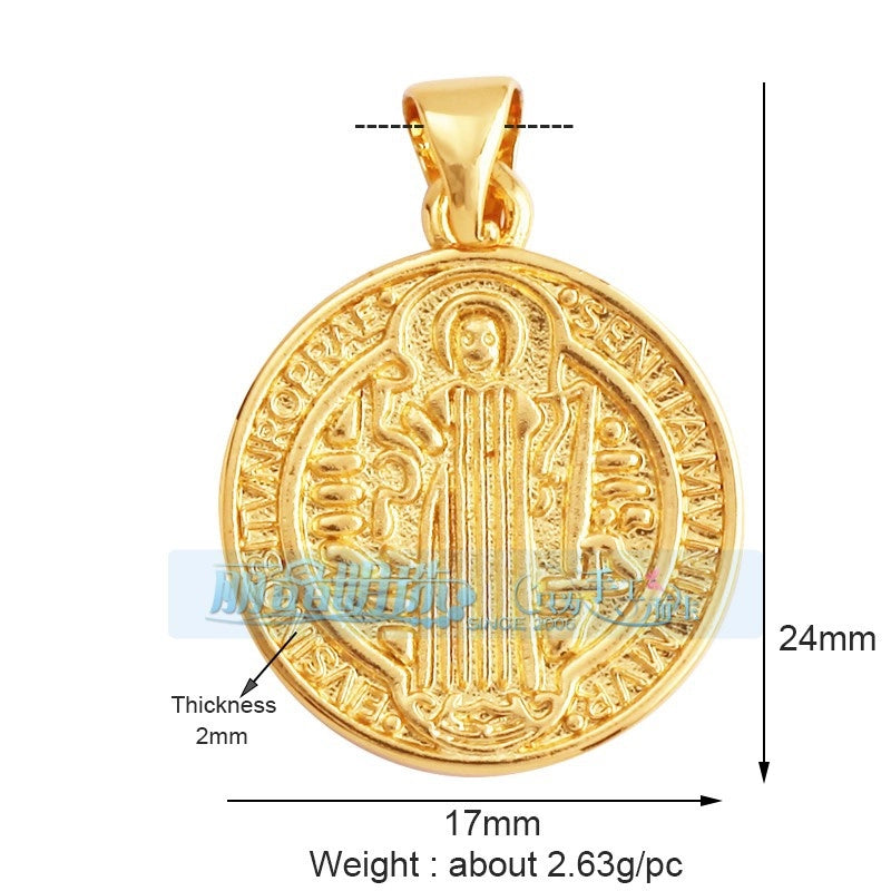 1 Piece 17*24mm 20 * 23mm Copper Human Pendant Jewelry Accessories