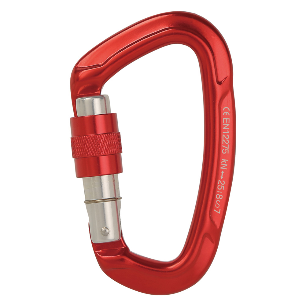 

Aluminum Carabiner Outdoor Camping Climbing Hammock Safety Lock Buckle Tool, Red, 501 Original