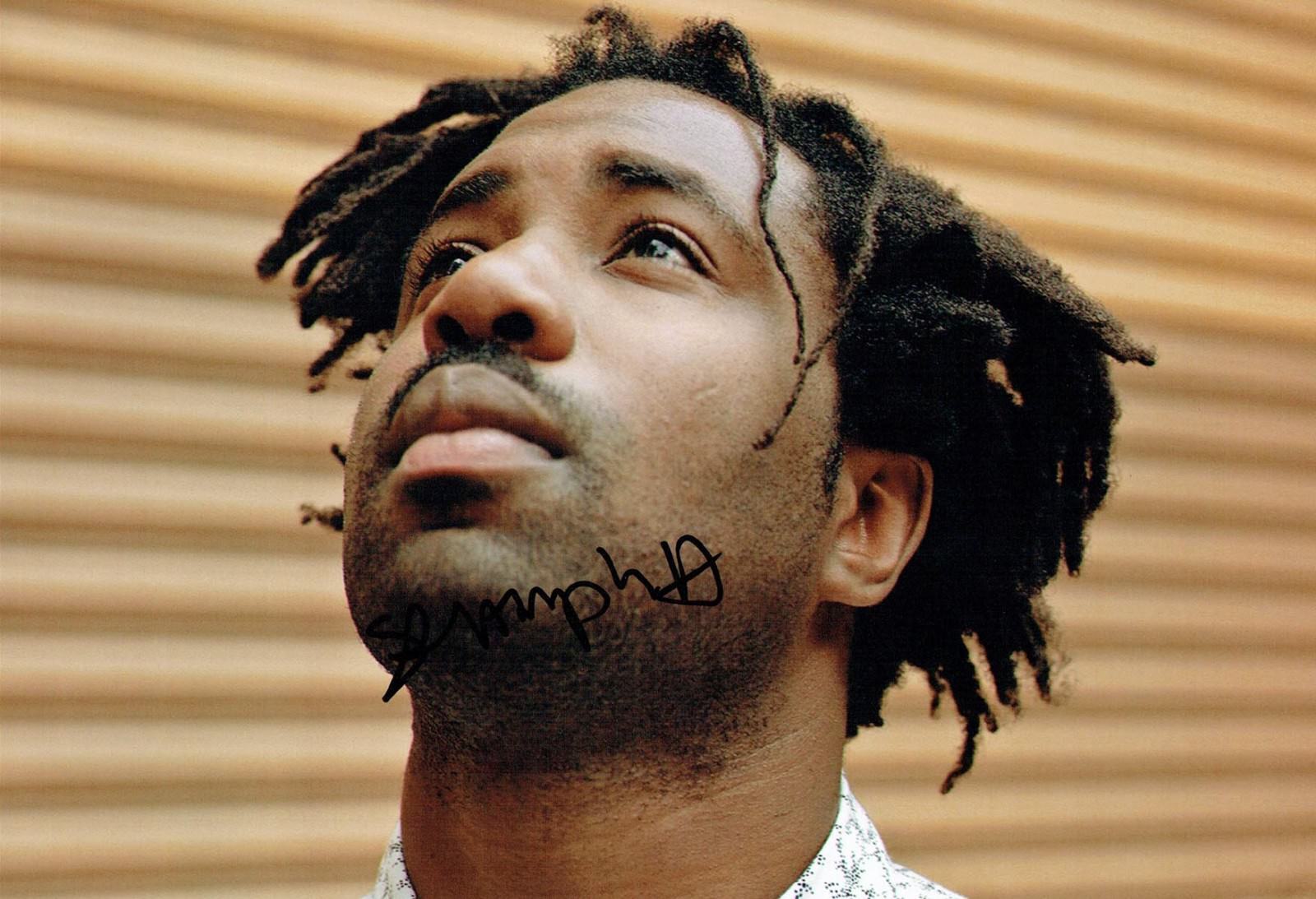 SAMPHA SIGNED Autograph 12x8 Photo Poster painting 1 AFTAL COA British Music Singer Producer