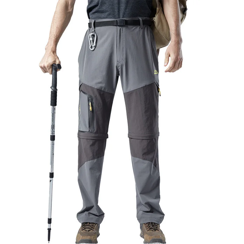 Men's Stretch Hiking Pants Detachable Tactical Pants