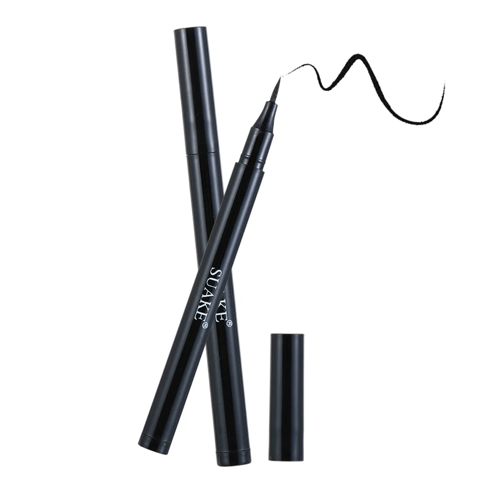 Upgraded Self-adhesive Eyeliner Magic Lash Glue Eyeliner Pen 2 in 1 Colorful Adhsive Liner No Glue Magnetic Needed Waterproof Ey