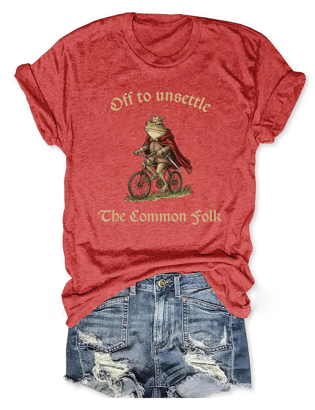 Off To Unsettle The Common Folk T-shirt