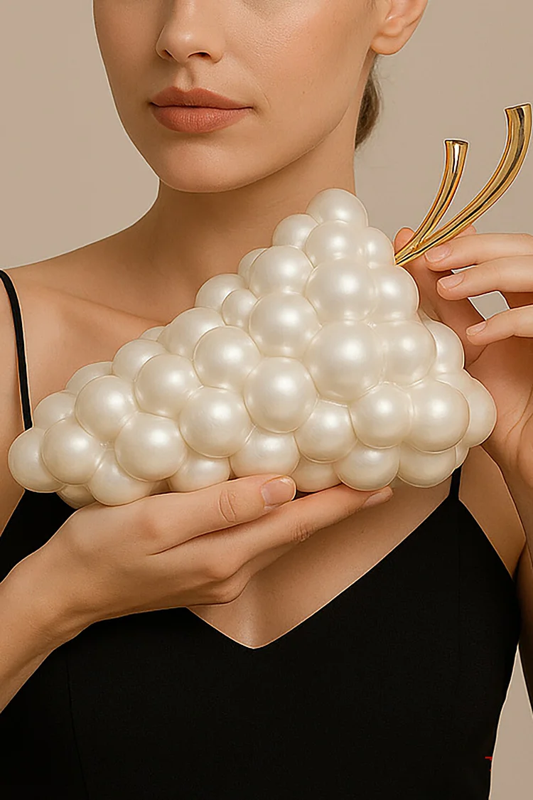 Grape-Shaped Design Dinner Party Bag Clutch Bag