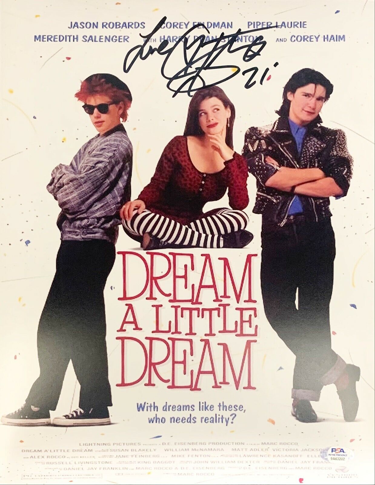 Corey Feldman autographed signed inscribed 11x14 Photo Poster painting Dream a Little Dream PSA