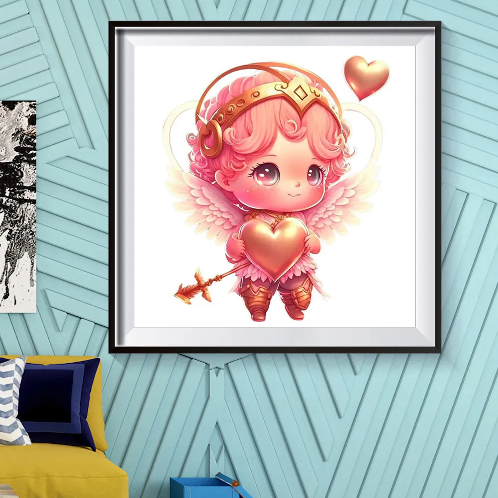 Full Round Diamond Painting 30*30cm - Little Angel