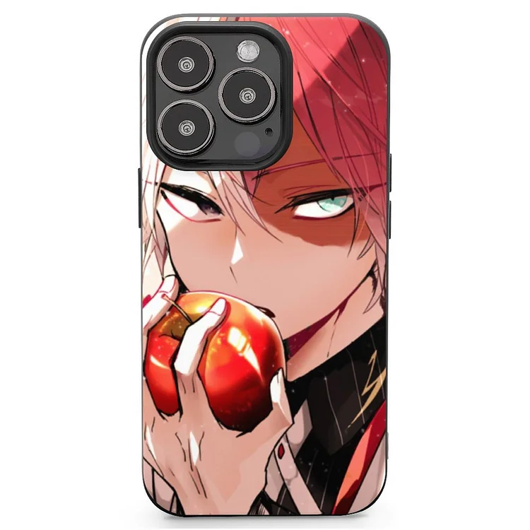 My Hero Academia Shoto Todoroki Anime My Hero Academia Phone Case Mobile Phone Shell IPhone 13 and iPhone14 Pro Max and IPhone 15 Plus Case - Heather Prints Shirts