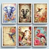 (Multi-Style) Animal Retro Poster-11CT Stamped Cross Stitch 40*60cm/15.75*23.62in (Big Size)