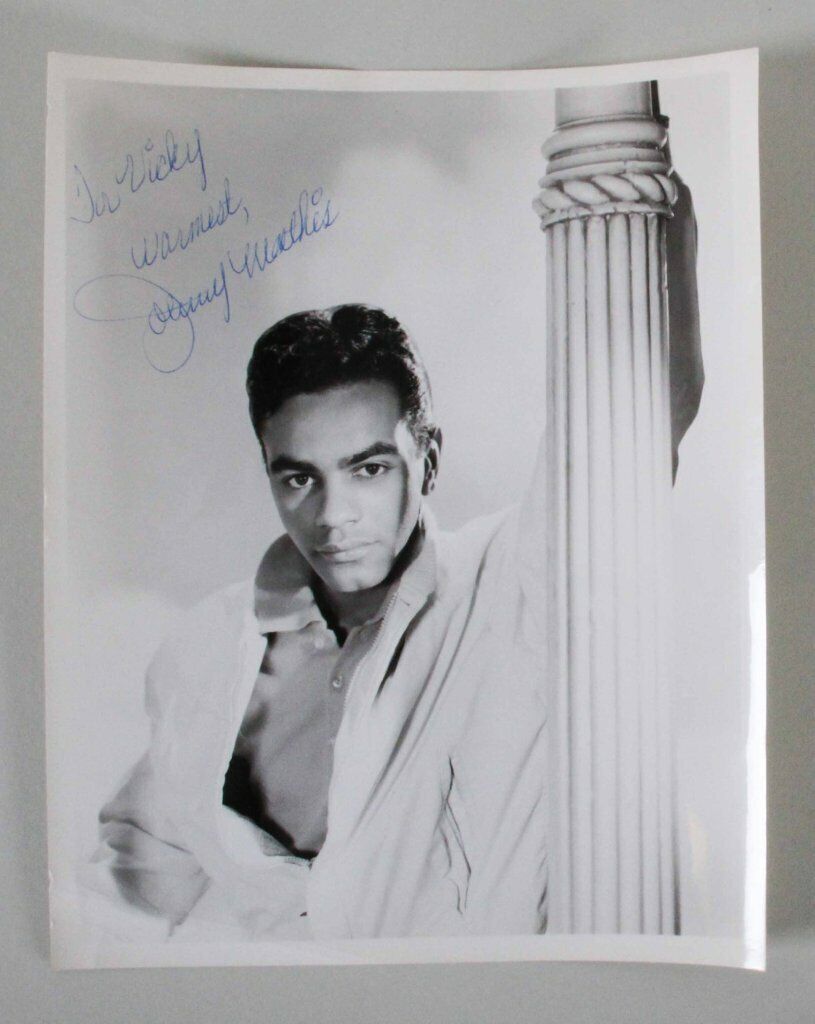 Johnny Mathis Signed Photo Poster painting 8x10 - COA JSA