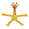 Tubes torsad&eacute;s t&eacute;lescopiques girafe, jouets sensoriels