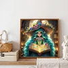 Diamond Painting-DIY Full Round Drill Girl(40*40CM)