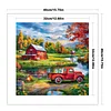 Farm Truck-14CT Counted Cross Stitch 40*40cm/15.75*15.75in tapestrymarket
