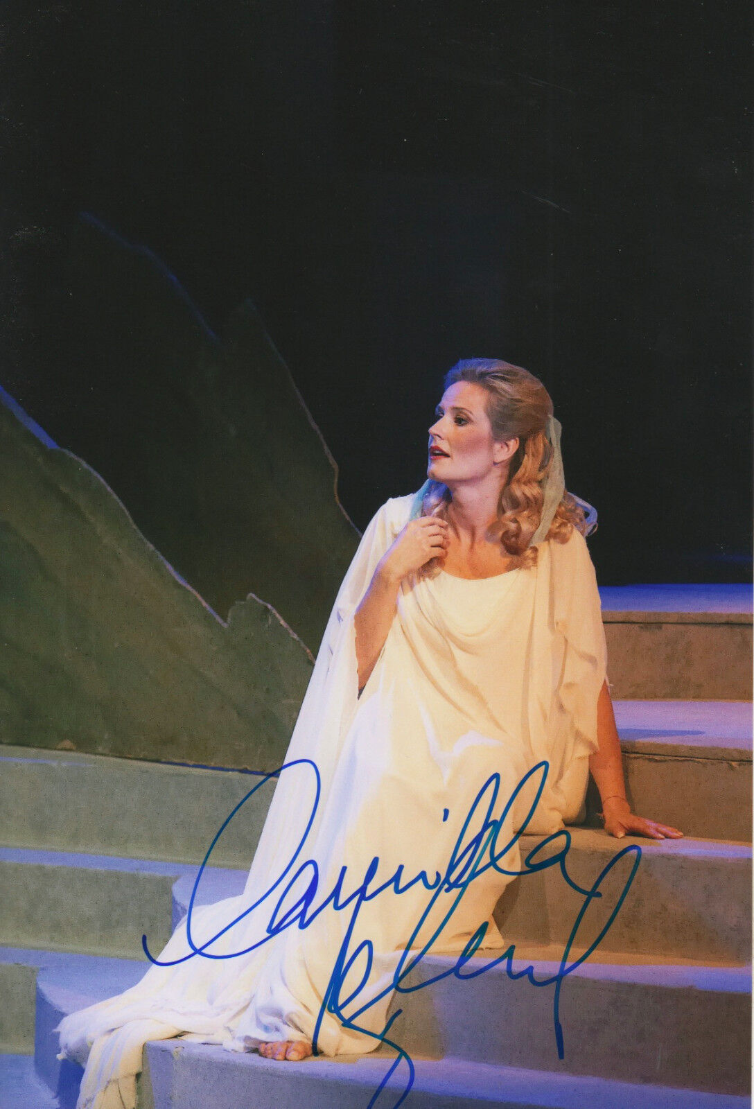 Camilla Nylund Opera signed 8x12 inch Photo Poster painting autograph