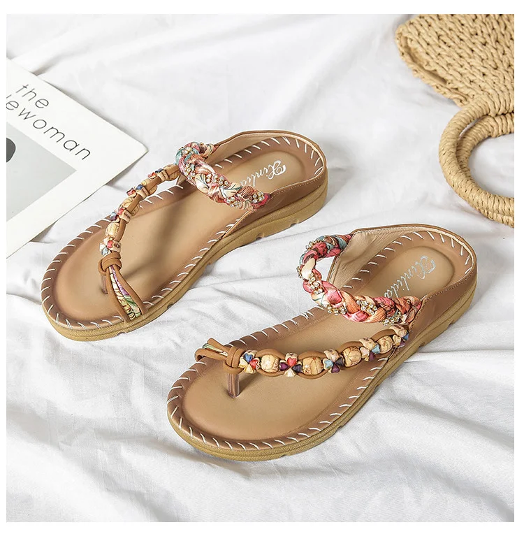 Fashion Woven Handmade Masonry Sandals 