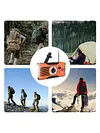 Hand Crank Emergency Radio AM/FM/WB Weather Radio Solar Radio for Emergency/Home