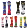 5 Pairs Soccer Socks Football Athletic Socks for Men Women Teens
