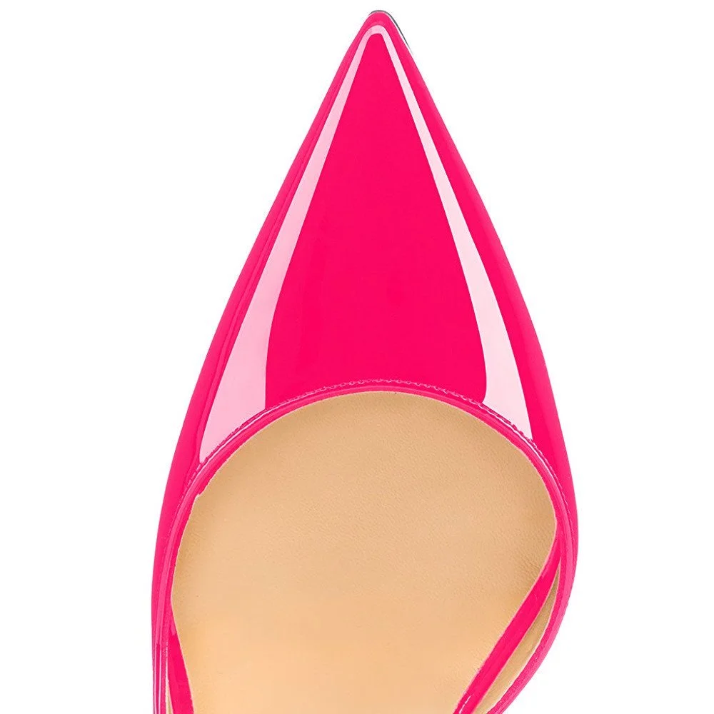 100mm Red Bottom Women's Party Wedding Heels Pumps-MERUMOTE