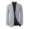 Men's Casual Plaid Slim Blazer