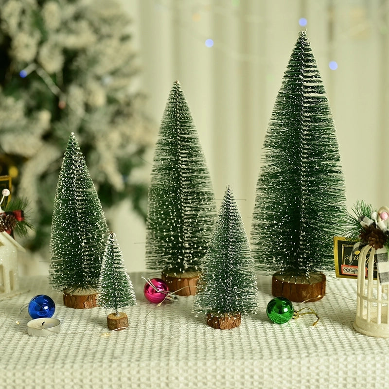 Christmas Small Ornaments Desktop Mini Christmas Tree Christmas Decoration Small Christmas Tree Christmas Decorations
