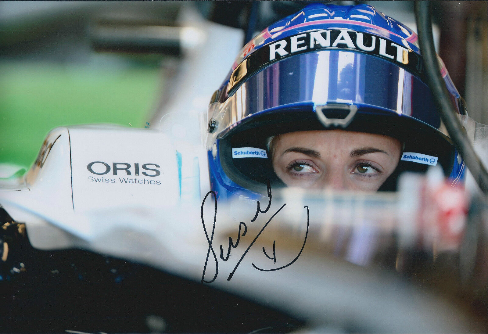 Susie WOLFF Signed Autograph Photo Poster painting AFTAL COA Scotland Renault Racing Driver