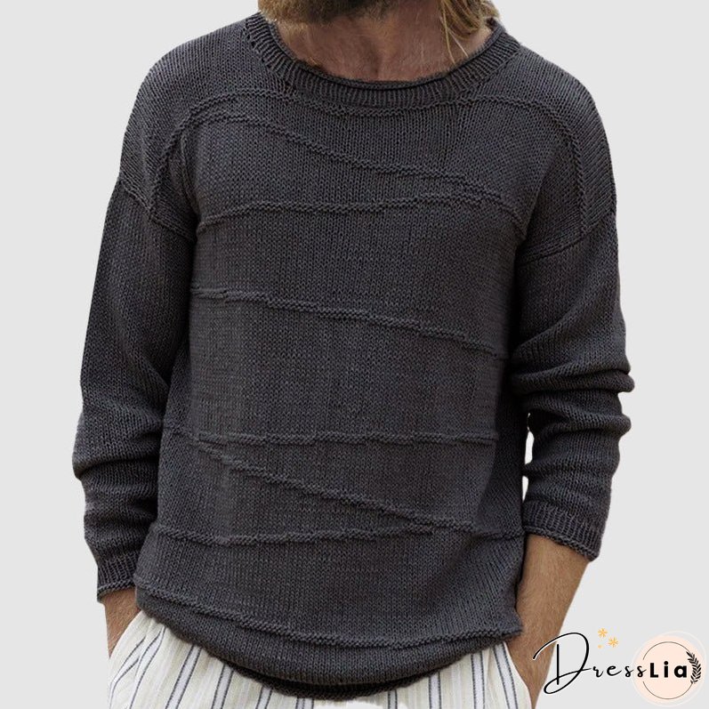 Lyon Fall Vintage Knit Sweater