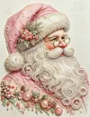 DIY Pearl Painting - Handmade Self - Adhesive Pearls - Santa Claus