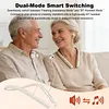 BT Neckband Hearing Aids Earphones Rechargeable Neckband Hearing Amplifier with Noise Cancelling for Men Women Seniors Hearings Loss