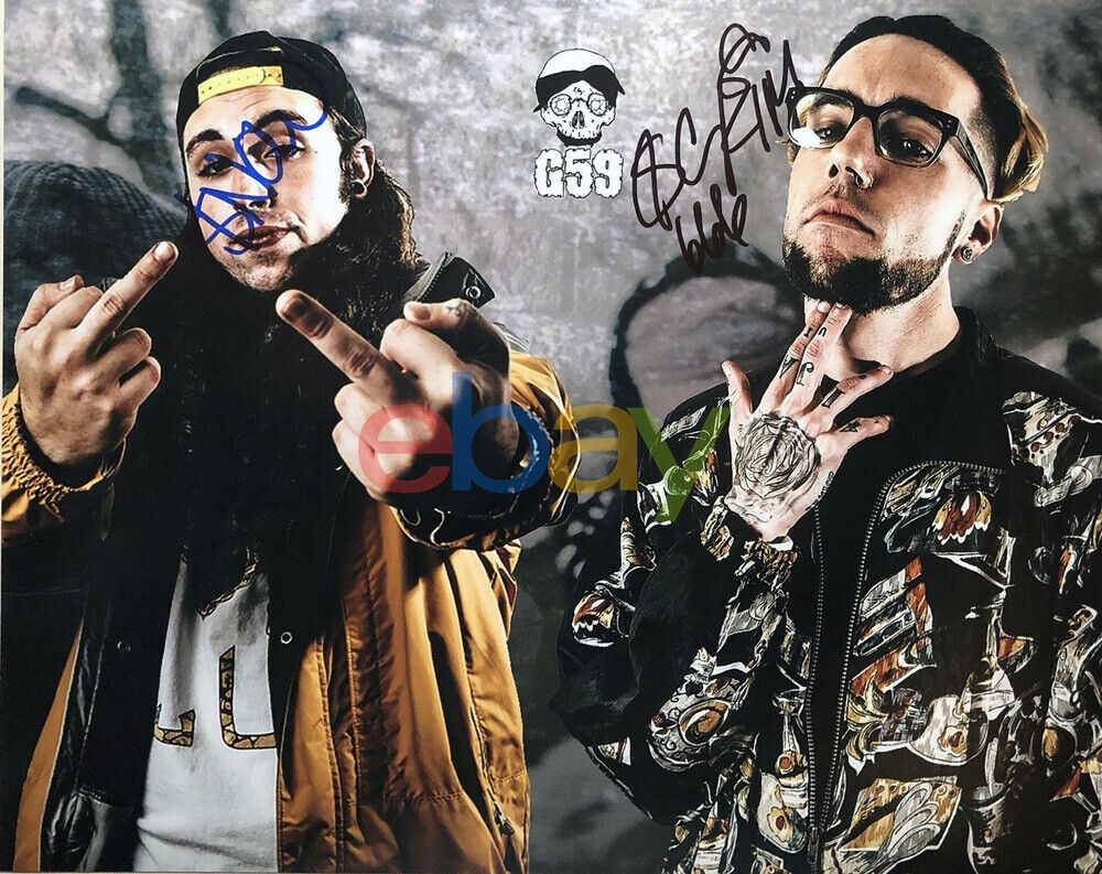 Suicideboys Signed Autographed 8x10 Photo Poster painting RARE G59 Ruby Scrim Reprint