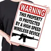 Shooting Warnings - Metal Tin Signs(8*12Inch/12*16Inch)