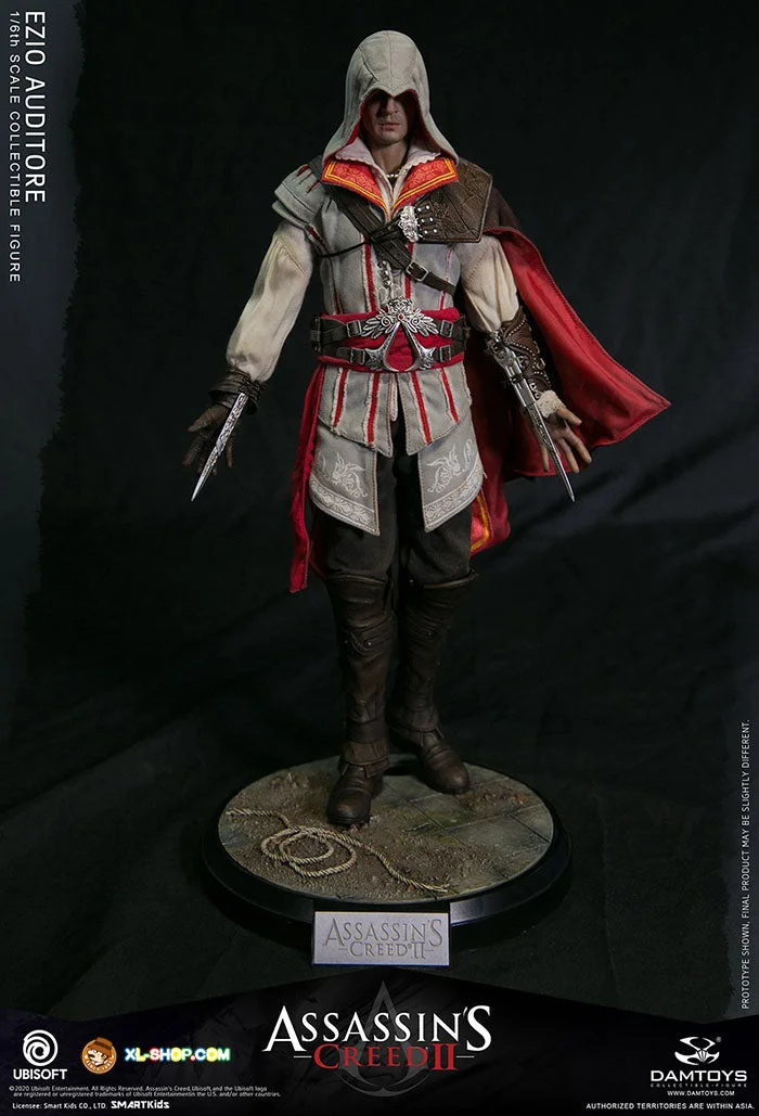 In-Stock Damtoys DMS012 1/6th scale Action Figure Ezio Collectible Figure Assassin's Creed II-Damtoys