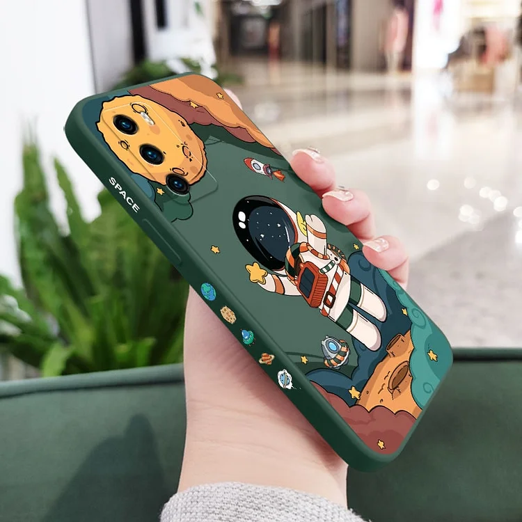 Hello Astronaut Phone Case For Huawei P40 P50 P30 P20 Pro Lite Nova 5t Y7A Mate 50 50E 40 30 20 Pro Lite Cover