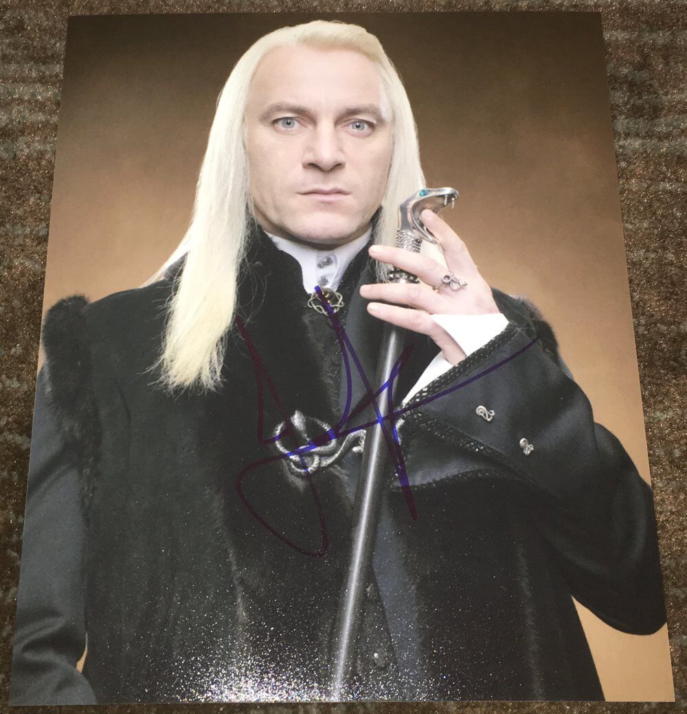 JASON ISAACS SIGNED AUTOGRAPH HARRY POTTER LUCIUS MALFOY 8x10 Photo Poster painting wEXACT PROOF