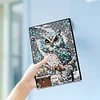 (US Local)5D DIY Owl Diamond Art Painting Notebook Kit Crystal Notepad Sketchbook Gifts