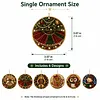 6pcs DIY Pearl Diamond Painting Christmas Tree Hanging Ornaments