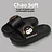 Lvpinyuan Thick Heel Slip-On Summer 2025 New Cartoon Cute Home Bathroom Anti-Slip Slipper Women's Flat Sandals Comfortable Indoor Shoes