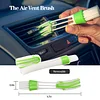 Mdvora Car Detailing Brush Set, 9pcs Car Detailing Kit for Cleaning Car Air Vents, Engine Bays, Dashboard, Wheels, Leather (9pcs)