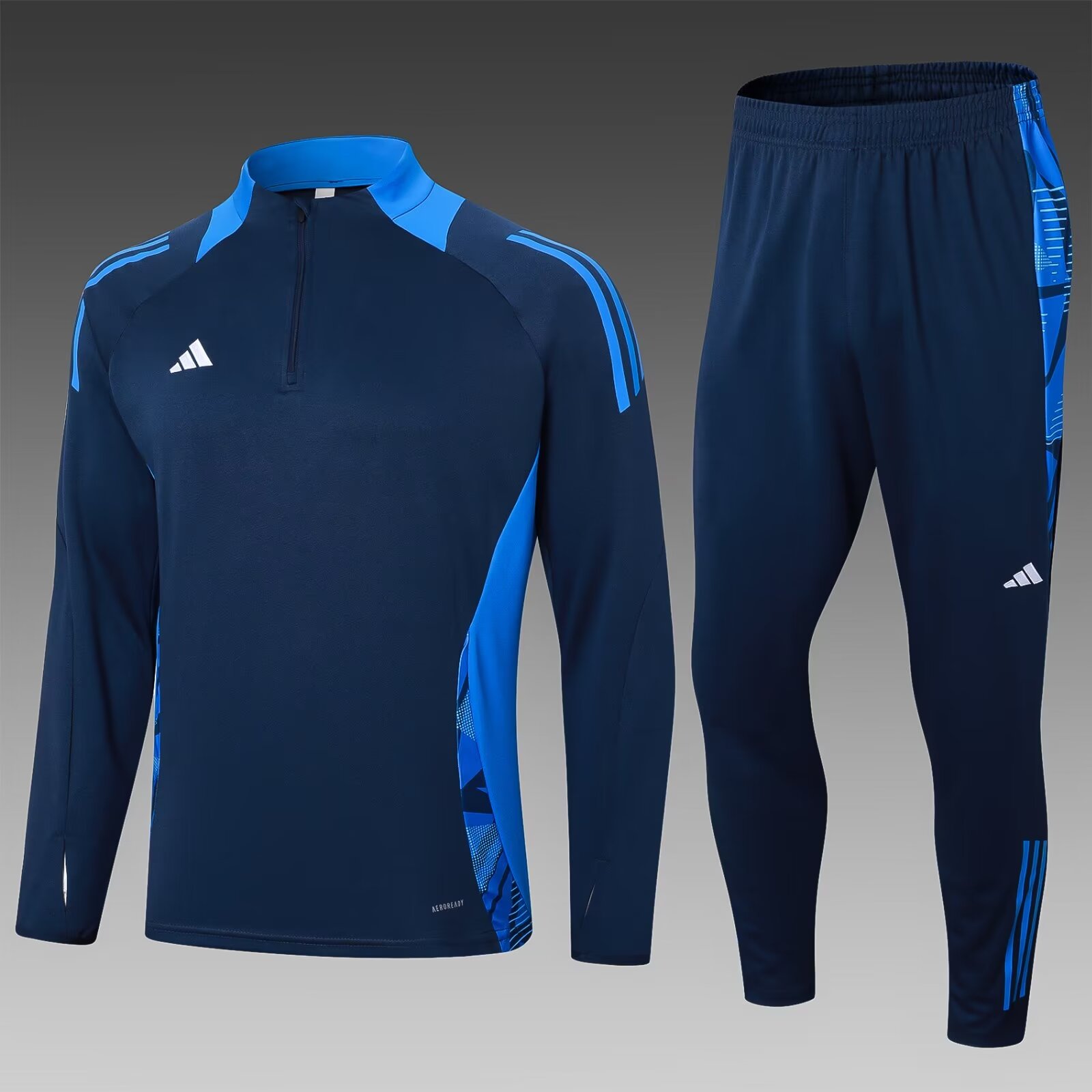2406 Models Half-Pull Royal Blue Uncrowned Sportswear