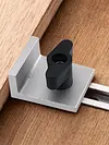 4Pcs T Track Stop Block Bi-Directional Short Stop Kit Woodworking Bench Top Jig