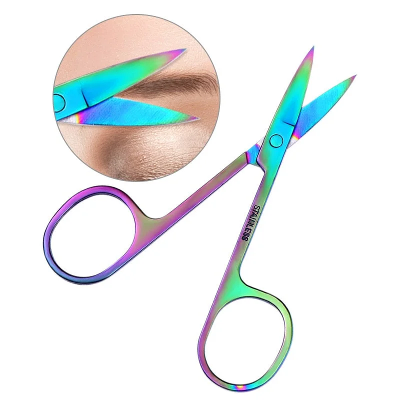 8 Style Colorful Cuticle Pusher Tweezer Nails Pusher Tools Cuticle Trimmer Dead Skin UV Gel Polish Stainless Steel Clean Tools-Nail Inspo
