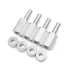 4Pcs Seat Height Adjuster with Spacer Pads for Can-Am Maverick X3 (Black)