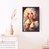 uk.everydayedeals (Limited Stock)Diamond Painting - Round AB Drills - Ice Cream Girl(45*65cm)