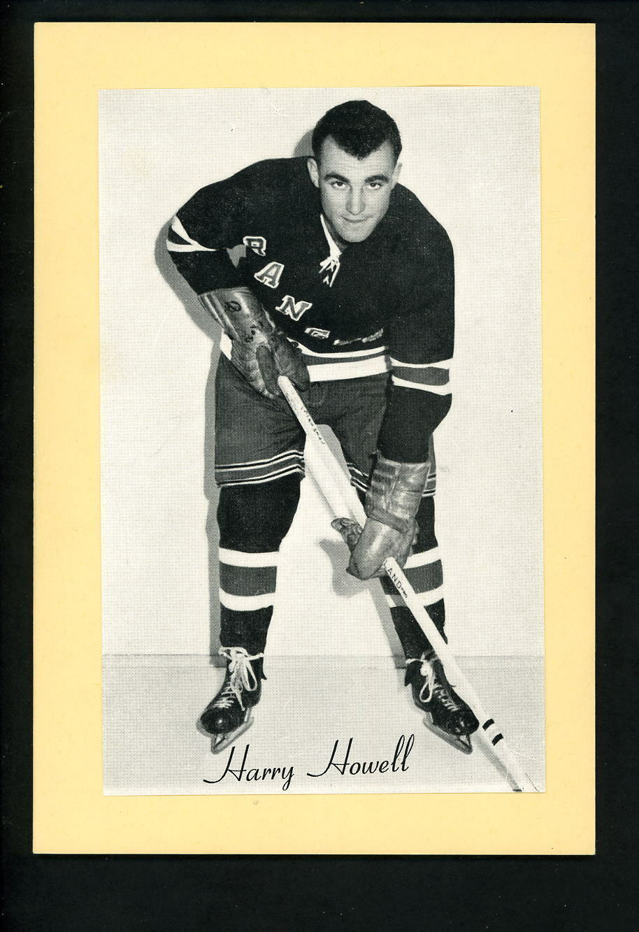 # 327 Harry Howell 1944-63 Beehive Group 2 Photo Poster paintings New York Rangers