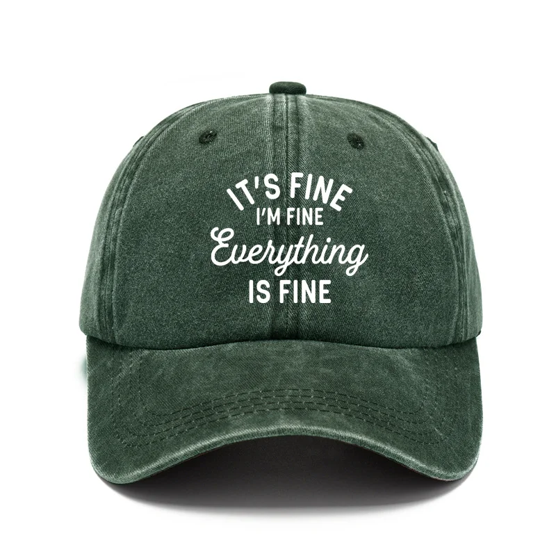 Retro Printed Outdoor Baseball Cap
