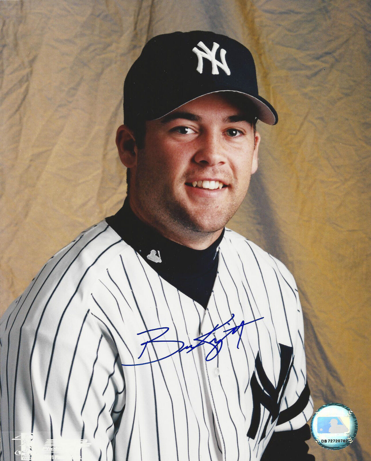 Signed 8x10 BREVIN KNIGHT New York Yankees Photo Poster painting - COA