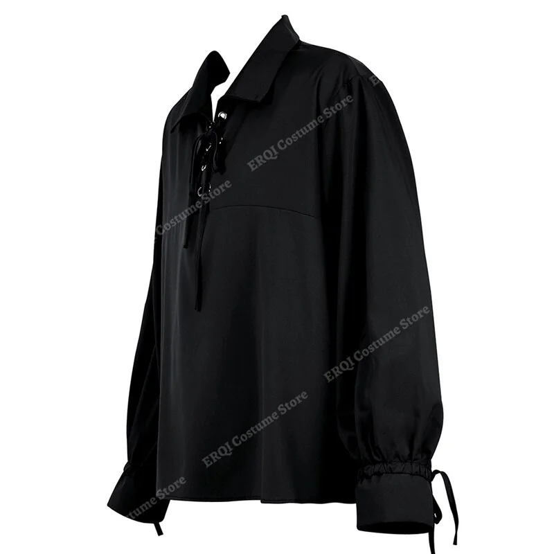 Billionm Pirate Costume Men Plus Size Medieval Renaissance Chevalier Clothing Adult Steampunk Gothic Pirate Uniform Set 3 Piece