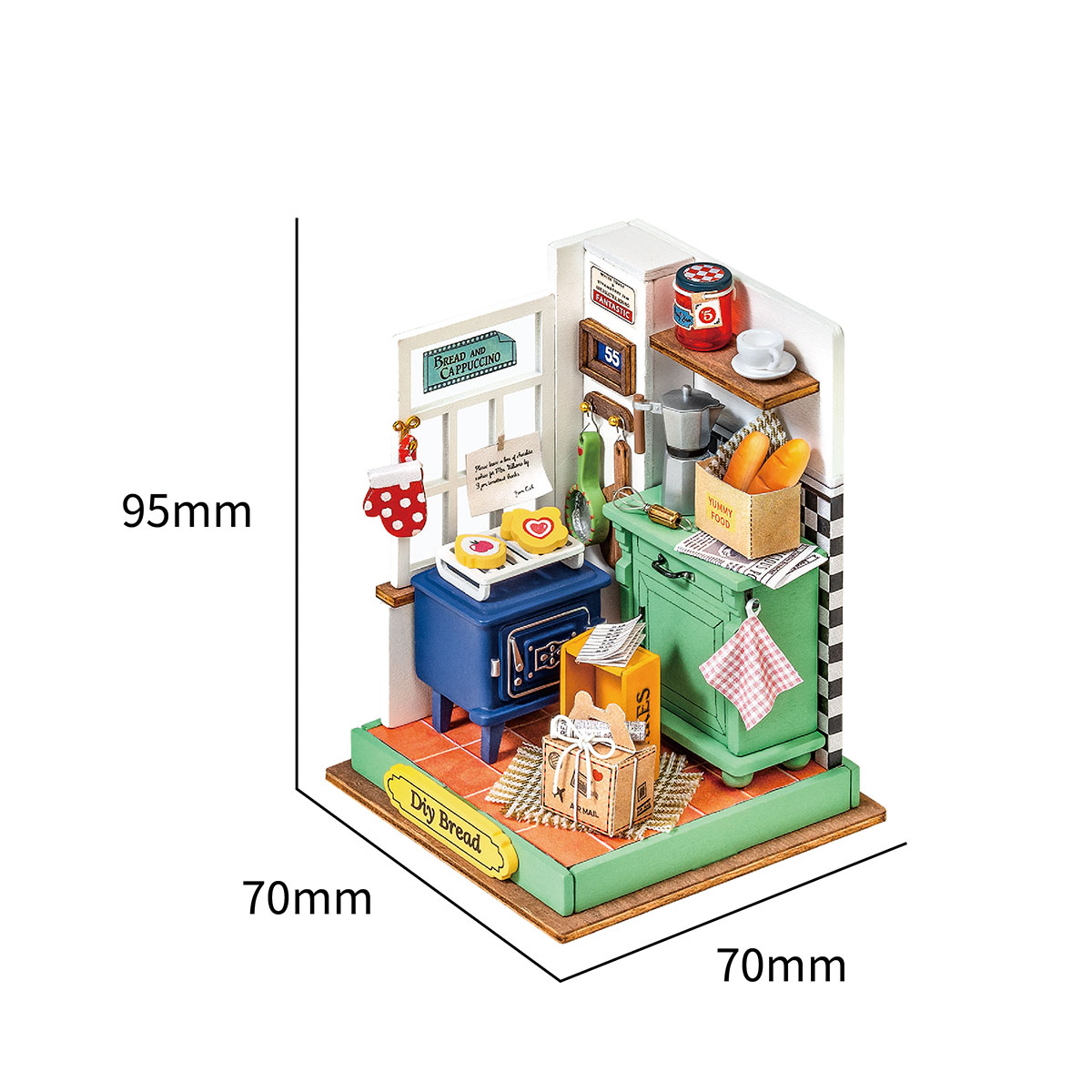 Maison de poupée miniature Toffy Compact Plaque chauffante