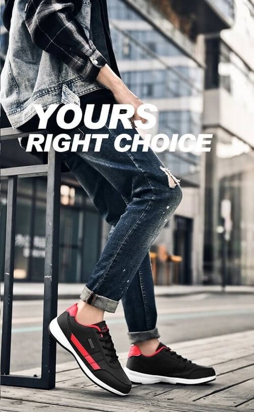 Gmdjd Men's Sport Shoes Proven Plantar Fasciitis, Foot And Heel Pain