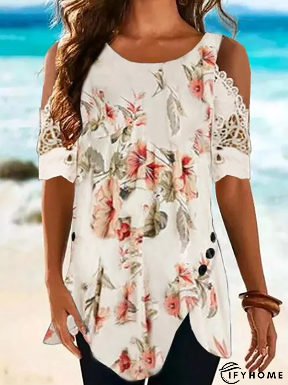 Short Sleeve Floral T-shirt | IFYHOME