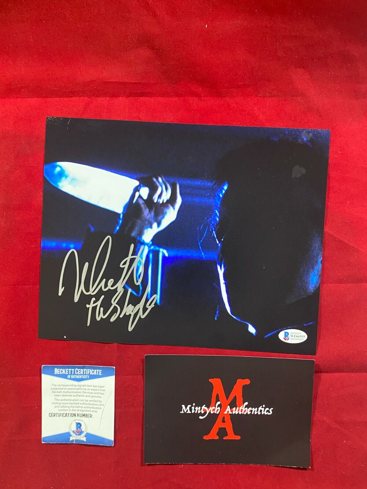 NICK CASTLE AUTOGRAPHED SIGNED 8X10 Photo Poster painting! HALLOWEEN! MICHAEL MYERS! BECKETT COA