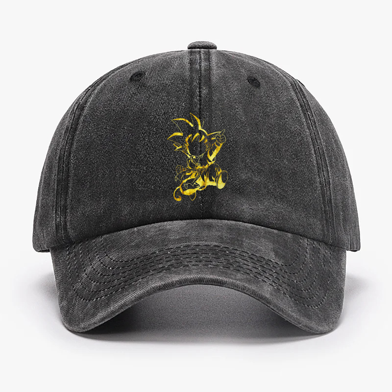 Casual Anime Villain Print Baseball Cap